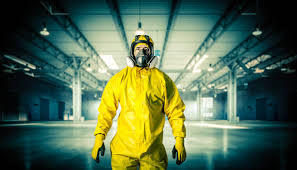 Yellow Tyvek Suits