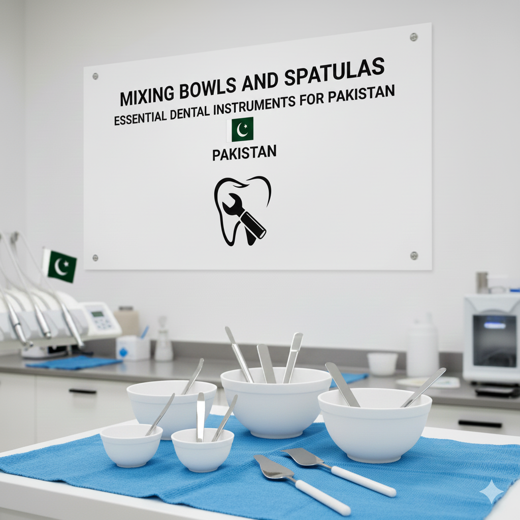 Mixing Bowls and Spatulas: Dental Tools Pakistan