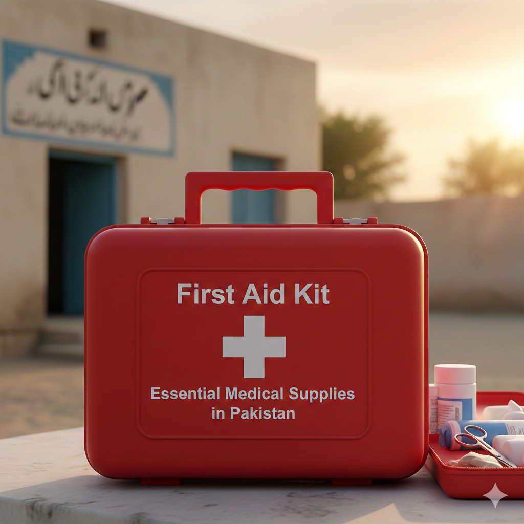 First Aid Kit: Essential Medical Supplies in Pakistan